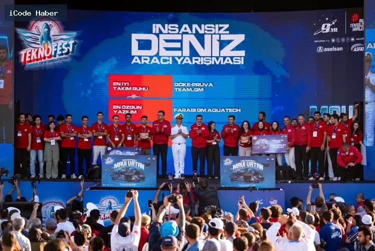 Gölcük'te TEKNOFEST Mavi Vatan heyecanı: Başarılı takımlar ödüllendirildi