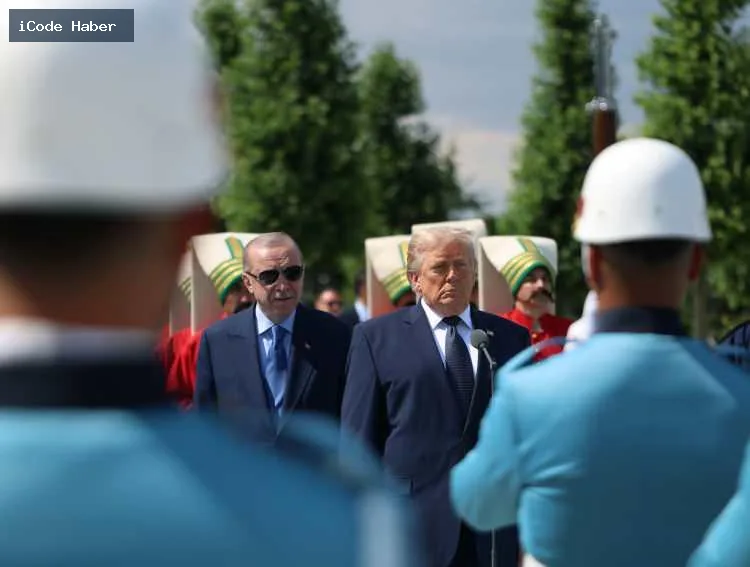 Ankara'daki törende ilgi çeken detay: Trump'a "A+ tipi resmi tören"le karşılama