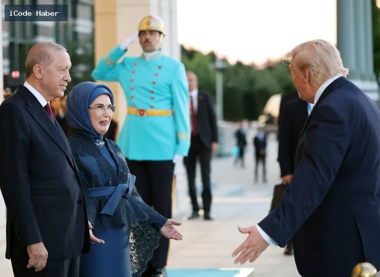 Ankara'daki törende ilgi çeken detay: Trump'a "A+ tipi resmi tören"le karşılama
