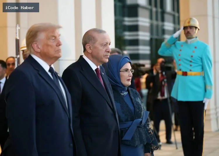 Ankara'daki törende ilgi çeken detay: Trump'a "A+ tipi resmi tören"le karşılama