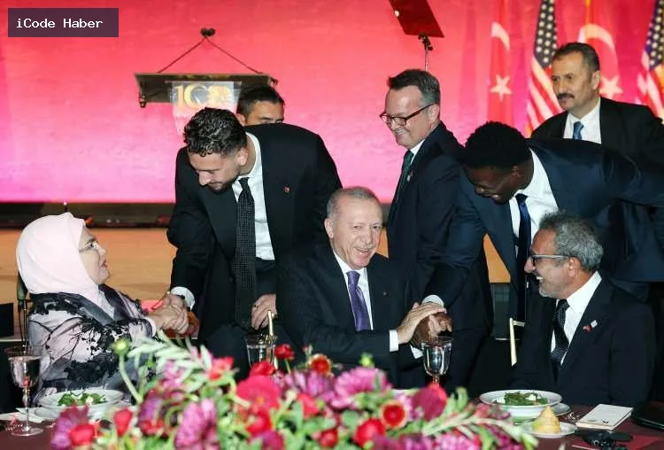 Cumhurbaşkanı Erdoğan ABD ziyaretinde ünlü isimlerle bir araya geldi