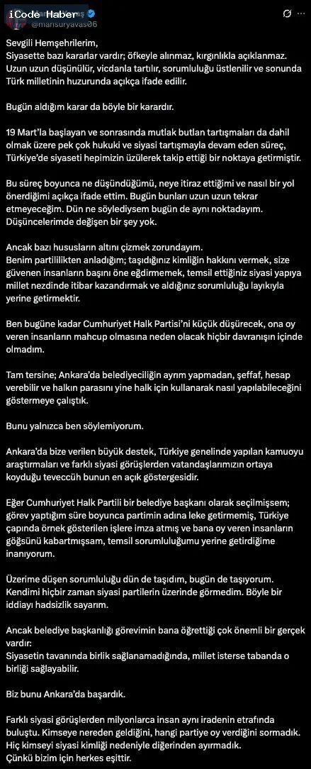İstifaya götüren süreç! CHP'den kopuş böyle başladı: İşte bardağı taşıran son damla