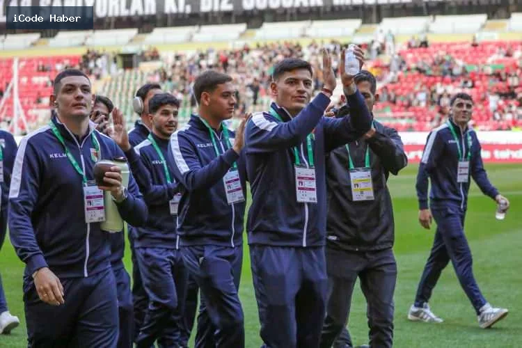Konyaspor ile Filistin maçında son düdük 89:59'da çaldı: “Filistin özgür olana dek maç ertelenmiştir”