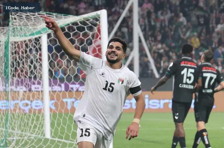 Konyaspor ile Filistin maçında son düdük 89:59'da çaldı: “Filistin özgür olana dek maç ertelenmiştir”