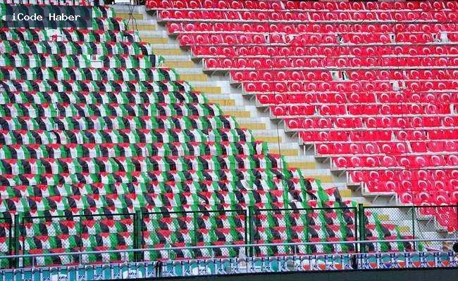 Konyaspor ile Filistin maçında son düdük 89:59'da çaldı: “Filistin özgür olana dek maç ertelenmiştir”