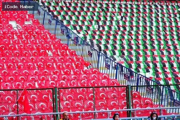 Konyaspor ile Filistin maçında son düdük 89:59'da çaldı: “Filistin özgür olana dek maç ertelenmiştir”
