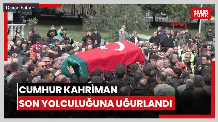 'Motovlogcu Dayı' olarak tanınan Cumhur Kahriman son yolculuğuna uğurlandı