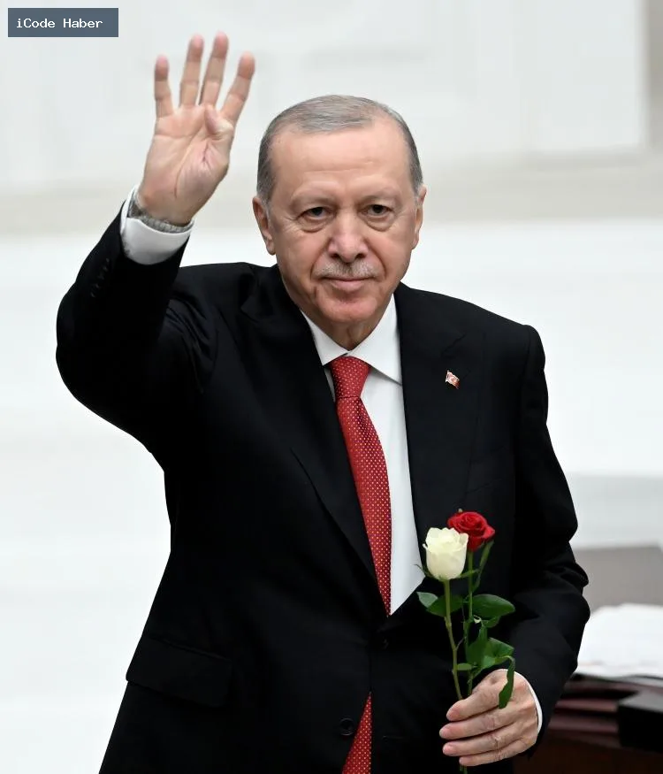 Meclis'te Erdoğan'a sürpriz jest: Bahçeli'den kırmızı-beyaz güller
