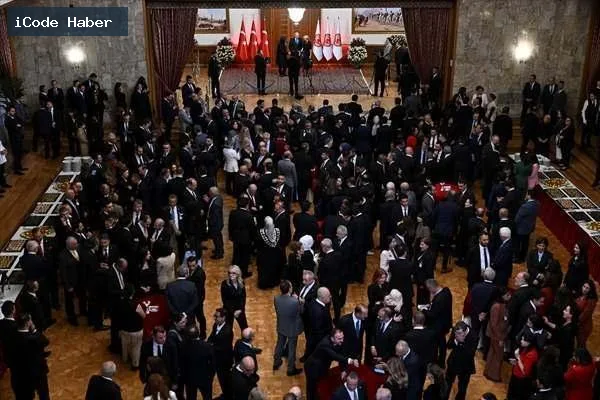 Mecliste yeni yasama yılı dolayısıyla resepsiyon düzenlendi