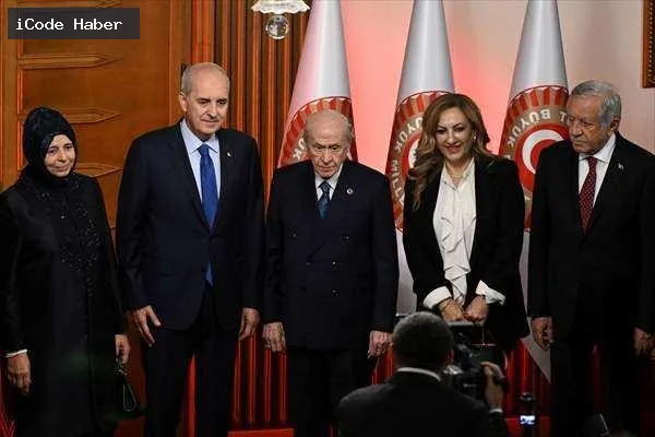 Mecliste yeni yasama yılı dolayısıyla resepsiyon düzenlendi