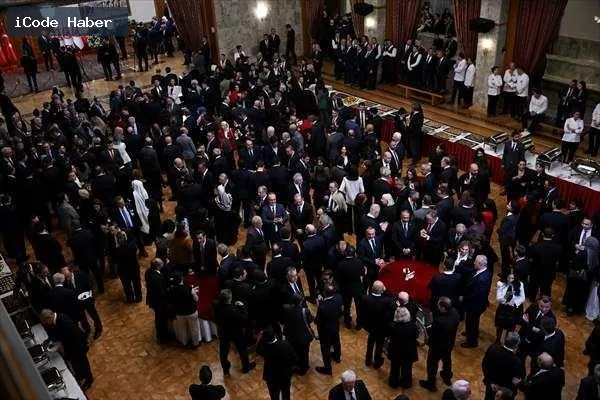 Mecliste yeni yasama yılı dolayısıyla resepsiyon düzenlendi
