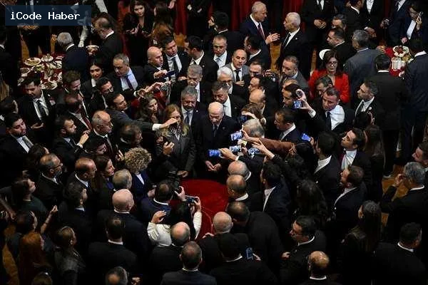 Mecliste yeni yasama yılı dolayısıyla resepsiyon düzenlendi