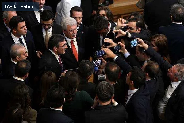 Mecliste yeni yasama yılı dolayısıyla resepsiyon düzenlendi
