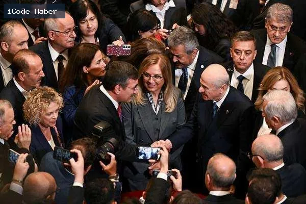 Mecliste yeni yasama yılı dolayısıyla resepsiyon düzenlendi