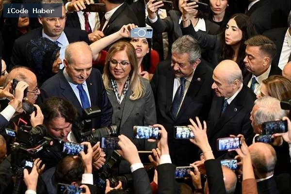 Mecliste yeni yasama yılı dolayısıyla resepsiyon düzenlendi
