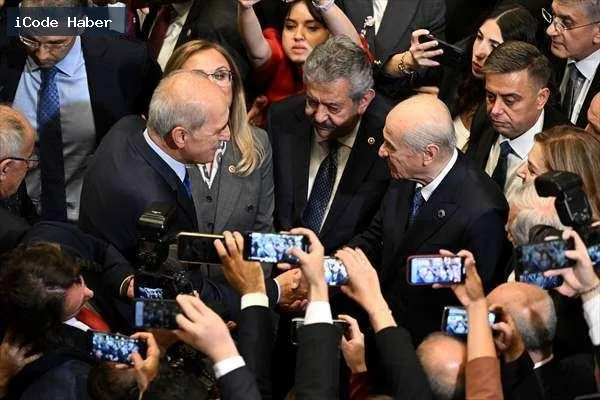 Mecliste yeni yasama yılı dolayısıyla resepsiyon düzenlendi