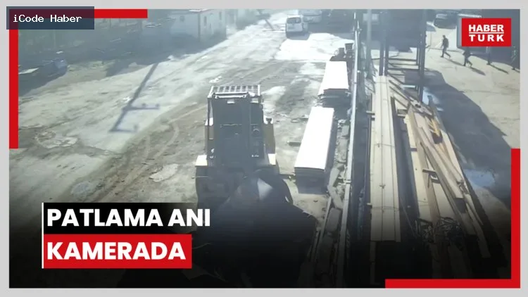 PATLAMA ANI KAMERADA